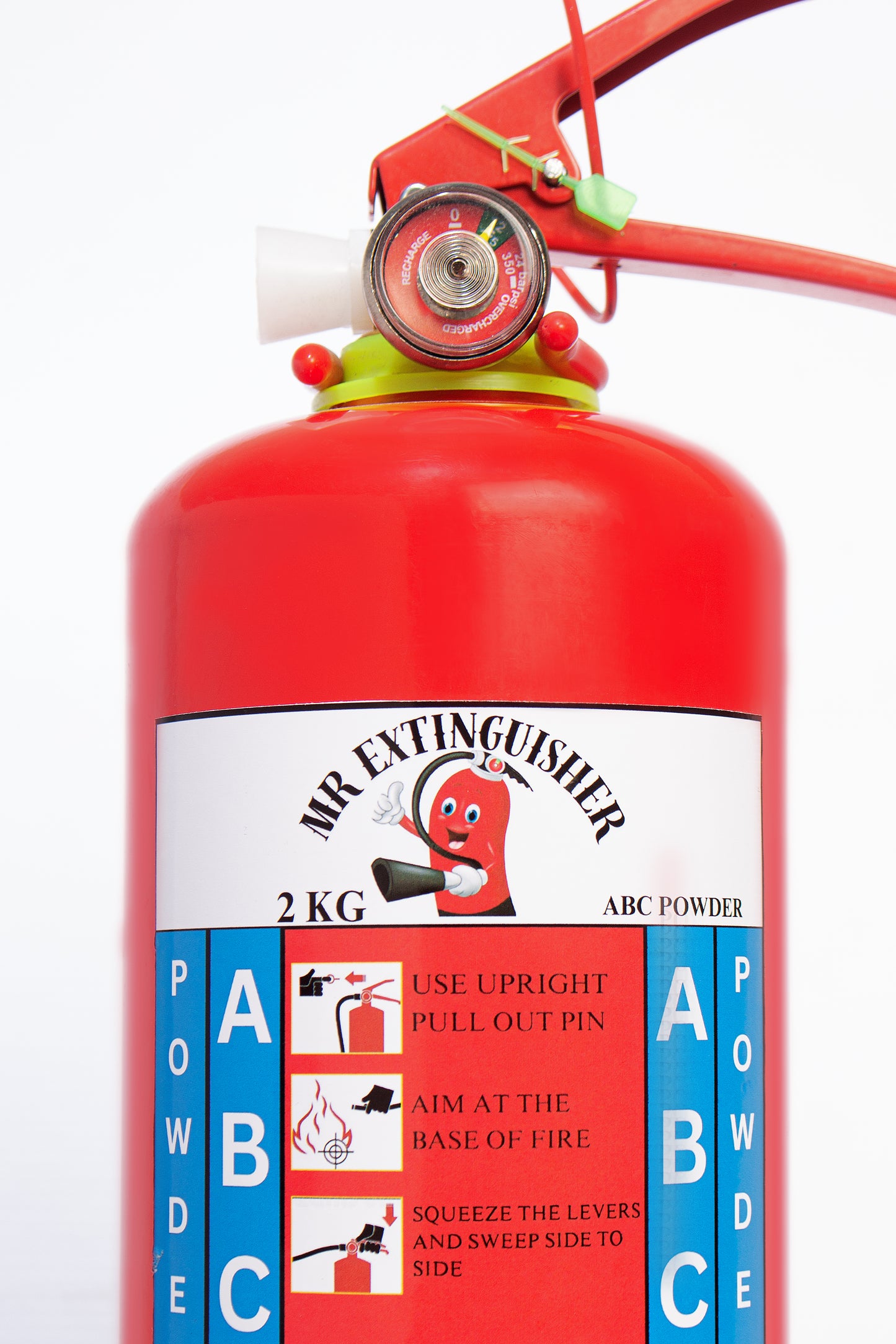 2KG ABC Dry Chemical Powder Fire Extinguisher – Multipurpose Use for Home, Office & Solar Inverter