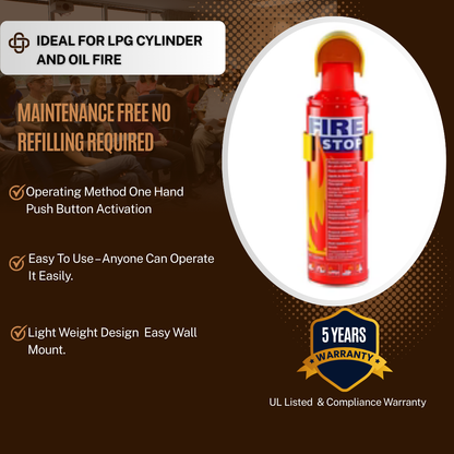 🚨 Complete Kitchen Fire Protection For HouseWives– All-in-One Home Fire Protection Package 2