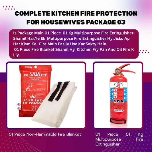 🚨 Complete Kitchen Fire Protection For HouseWives– All-in-One Home Fire Protection Package 3