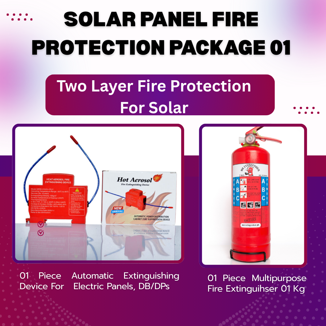 🚨 All In One Solar Fire Protection  Smart Safety For Solar Systems Package 1