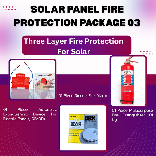🚨 All-In-One Solar Fire Protection  – Smart Safety For Solar Systems PACKAGE 3