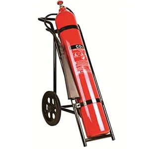 CO₂ Trolley Type Fire Extinguisher 25 KG – Heavy Duty Industrial Use