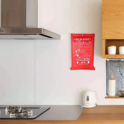 NON FLAMMABLE  FIRE BLANKET  FOR KITCHEN ,OIL, GAS AUR STOVE FIRE KE LIYE BEST PROTECTION | KITCHEN FIRE SAFETY BLANKET