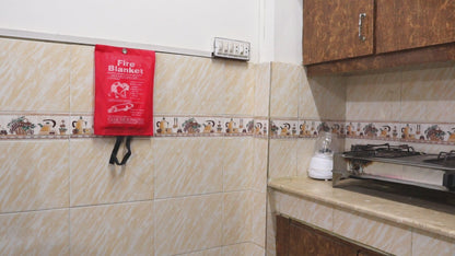NON FLAMMABLE  FIRE BLANKET  FOR KITCHEN ,OIL, GAS AUR STOVE FIRE KE LIYE BEST PROTECTION | KITCHEN FIRE SAFETY BLANKET